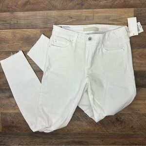 NWT Joe's Jeans The Icon Ankle Mid Rise Skinny Pants Danika 26 $189 Distressed